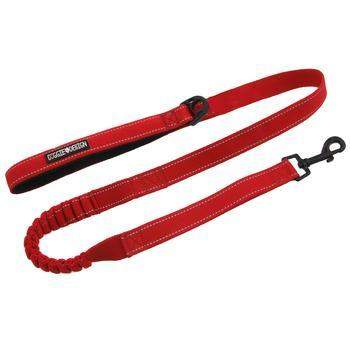 Soft Pull Traffic Dog Leash - Red.