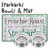 Haute Diggity Dog Starbarks Bowls & Mat Set-Paws & Purrs Barkery & Boutique
