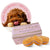 Bonne et Filou Strawberry Dog Macarons - Luxury Dog Treats (Box of 3)