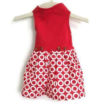 Daisy & Lucy Red Top with Target Skirt Dog Dress | Paws & Purrs Barkery &  Boutique