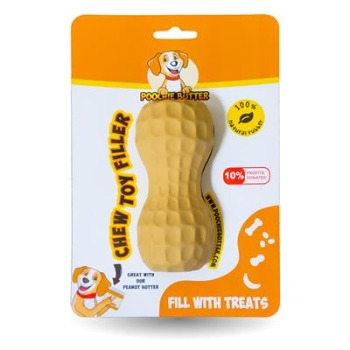 Poochie Butter Peanut Butter Dog Chew Toy Filler
