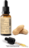 TREATIBLES 500mg Hemp Oil Dropper Bottle Peanut Butter 1oz-Paws & Purrs Barkery & Boutique