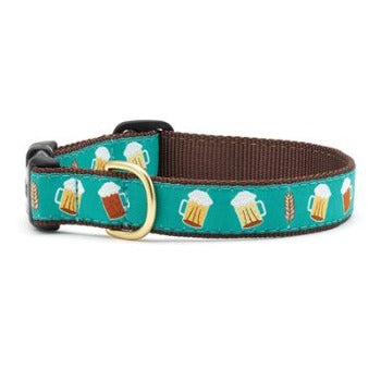 Preston Ribbon Dog Collar, Horse Shoes - Feed Pet Purveyor