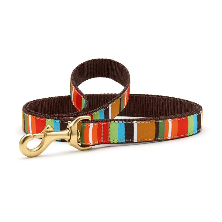 Brown Stripes Collar & Leash Collection