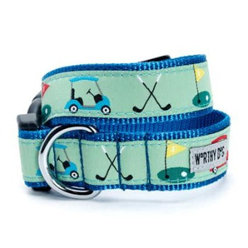 Worthy Dog Golf Dog Collar & Leash Collection-Paws & Purrs Barkery & Boutique