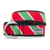 Holiday Stripe Collar & Lead Collection
