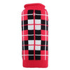 Oxford Plaid Red Roll Neck Sweater