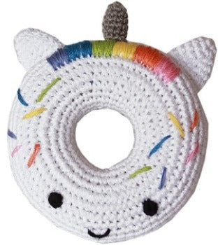 Knit Knacks Unicorn Donut.