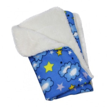 Stars & Clouds Fleece/Ultra-Plush Blanket.