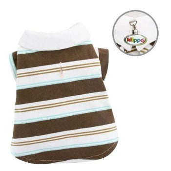 Earthy Stripes Polo Shirt.