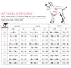 Dogo Dog Shirt Size Chart