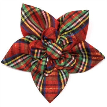 Red Lurex Collar Flower.