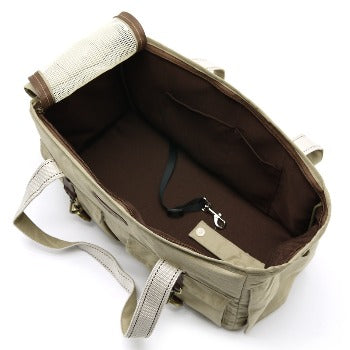 Buckle Tote BB - Beige.