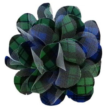 Blackwatch Plaid Collar Flower.