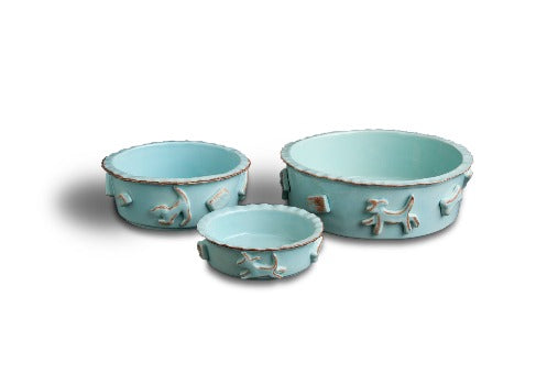 Carmel Ceramica Food & Water Bowls.