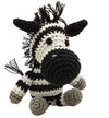 Knit Knacks Zsa Zsa the Zebra.